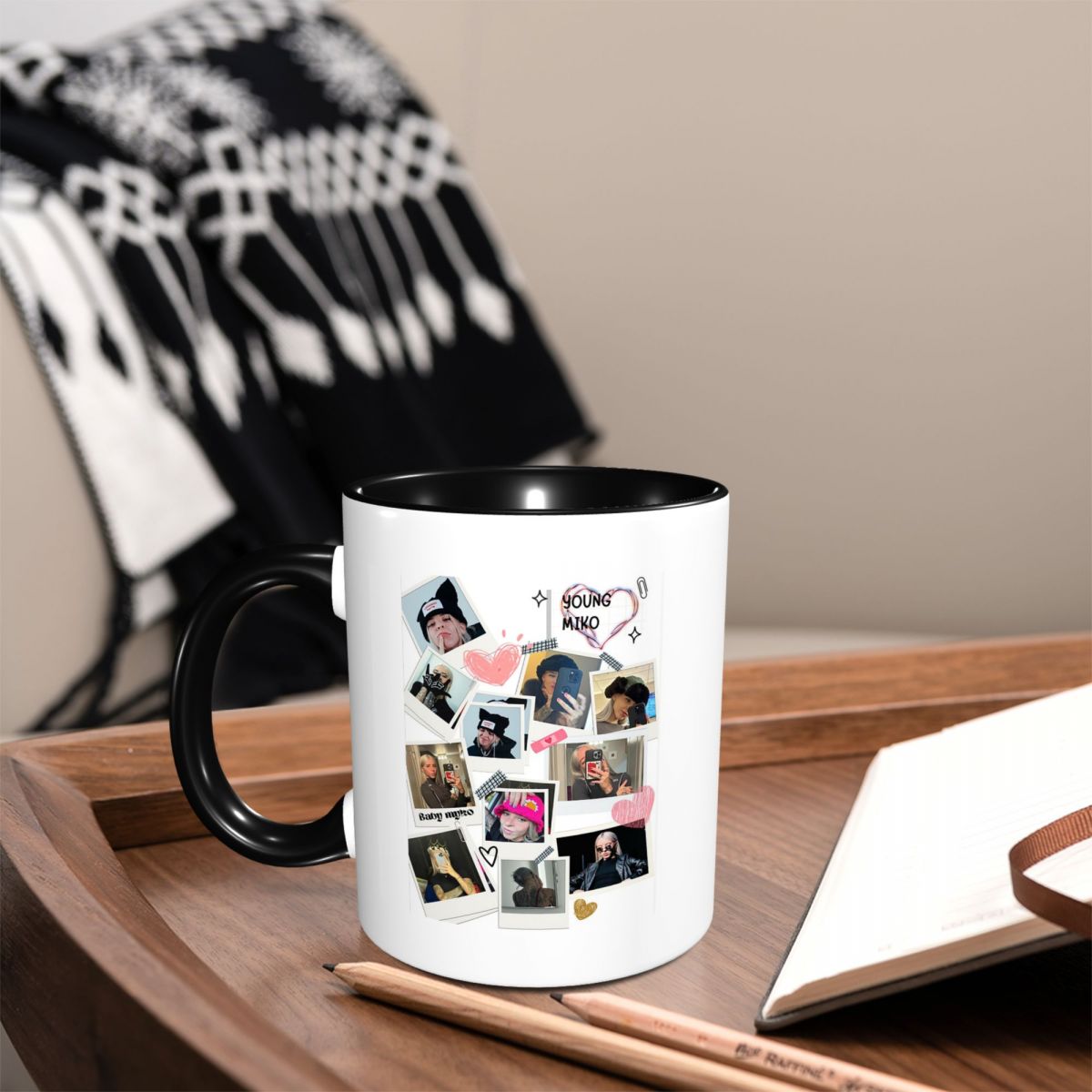 Young Tea Coffee - Collage Of Young Miko Mug Funny