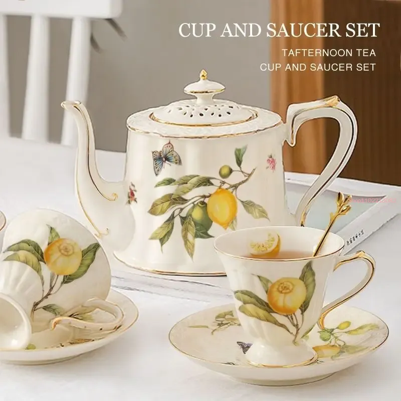 Espresso Cup Saucer - Lemon Cup Teapot Espresso Cups Europe