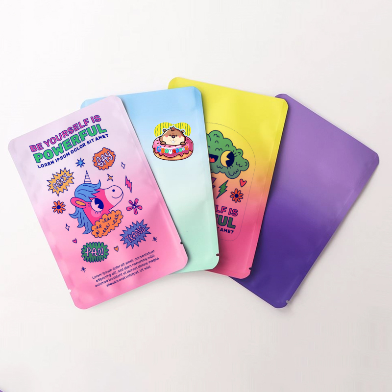 Coffee Tea And Bean - Matte Custom Heat Sealed Packaging Straight