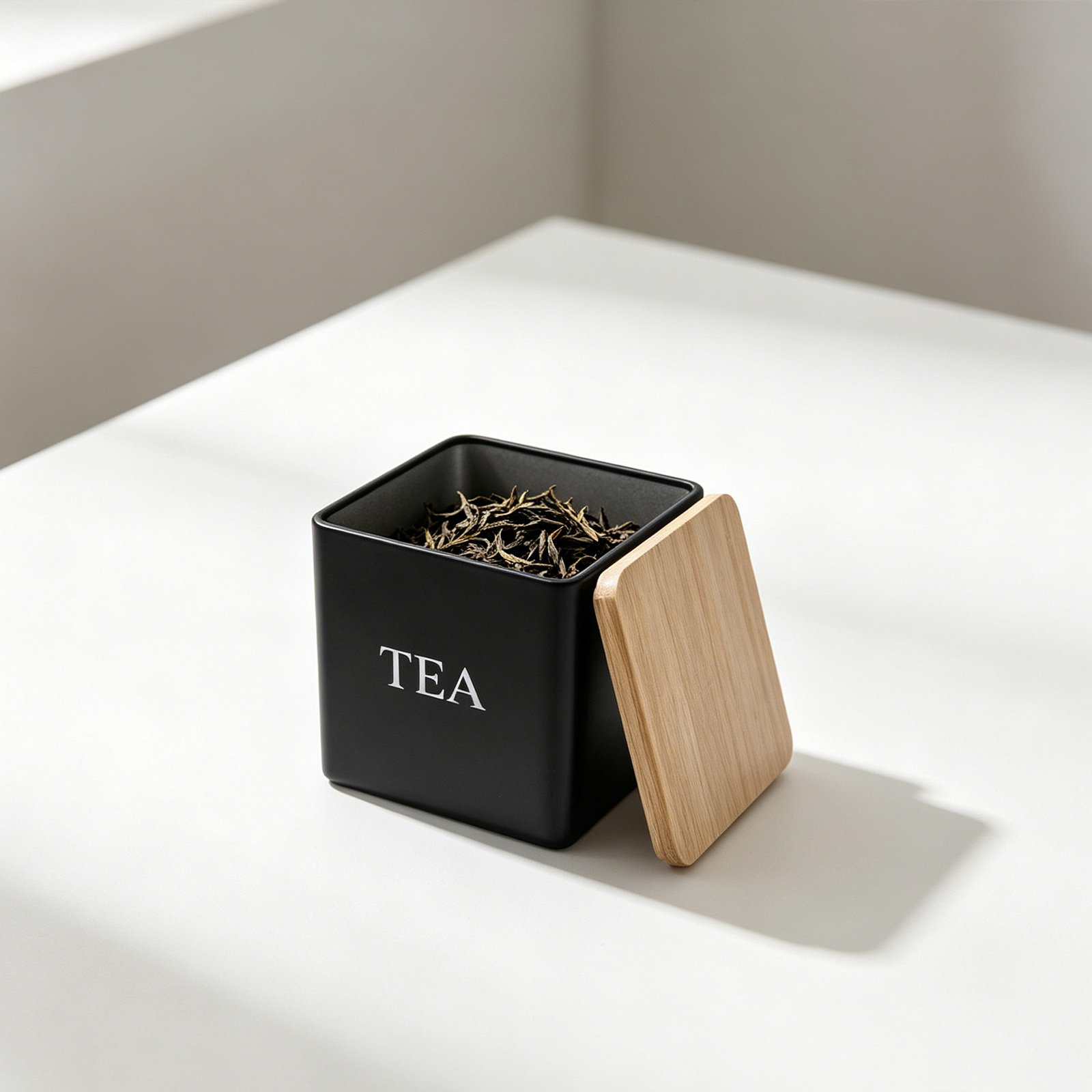 Coffee Tea Sugar Canister Set - 3Pcs Metal Tea Coffee Sugar Canister