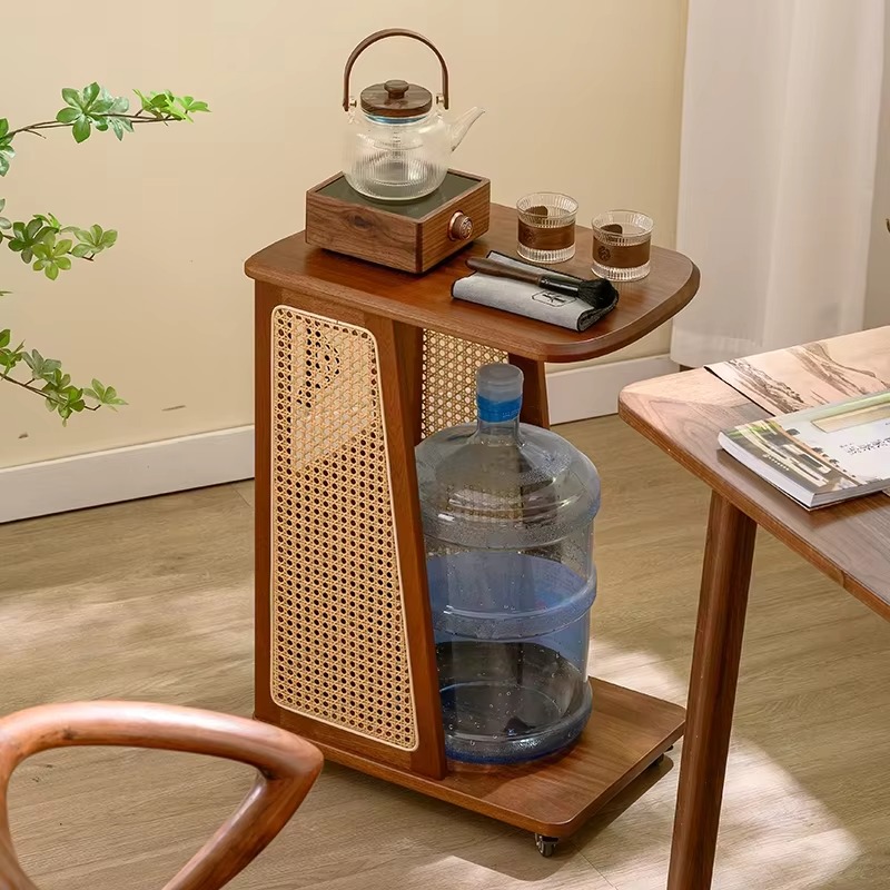 Modern Style Solid Wood Side T - Coffee Or Tea Please ulasan dan harga