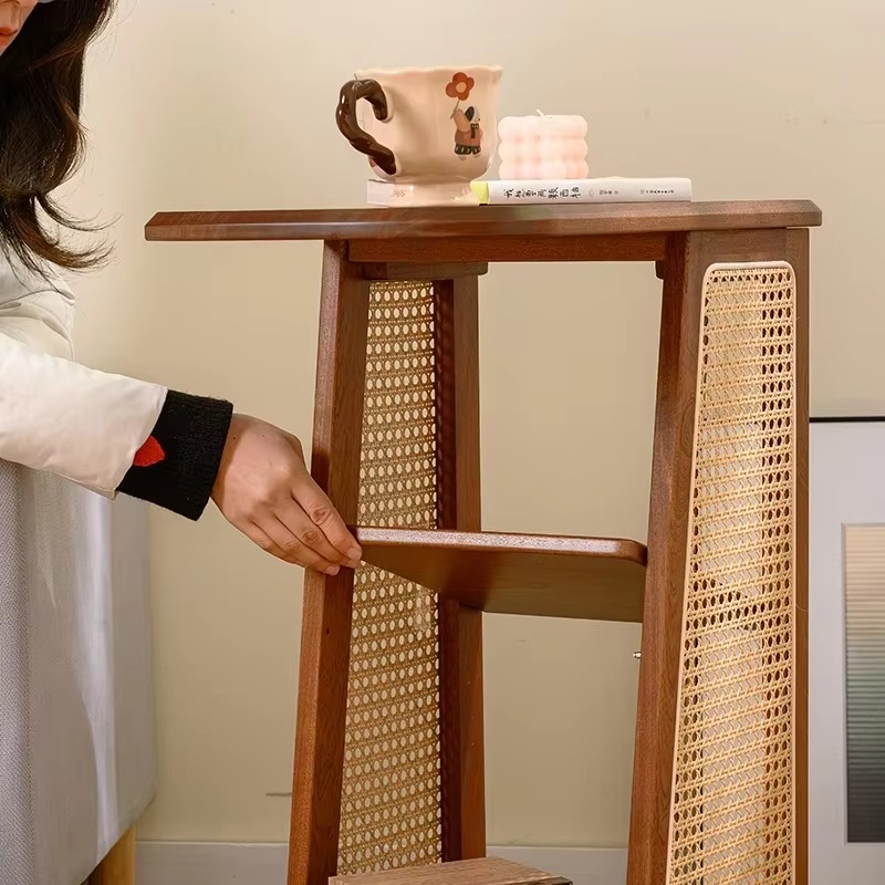Modern Style Solid Wood Side T - Coffee Or Tea Please ulasan dan harga