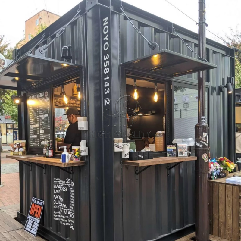 Luxury Steel Sandwich Panel Co - Coffee Tea Kiosk ulasan dan harga