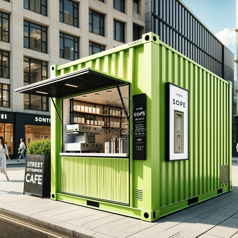 Luxury Steel Sandwich Panel Co - Coffee Tea Kiosk ulasan dan harga