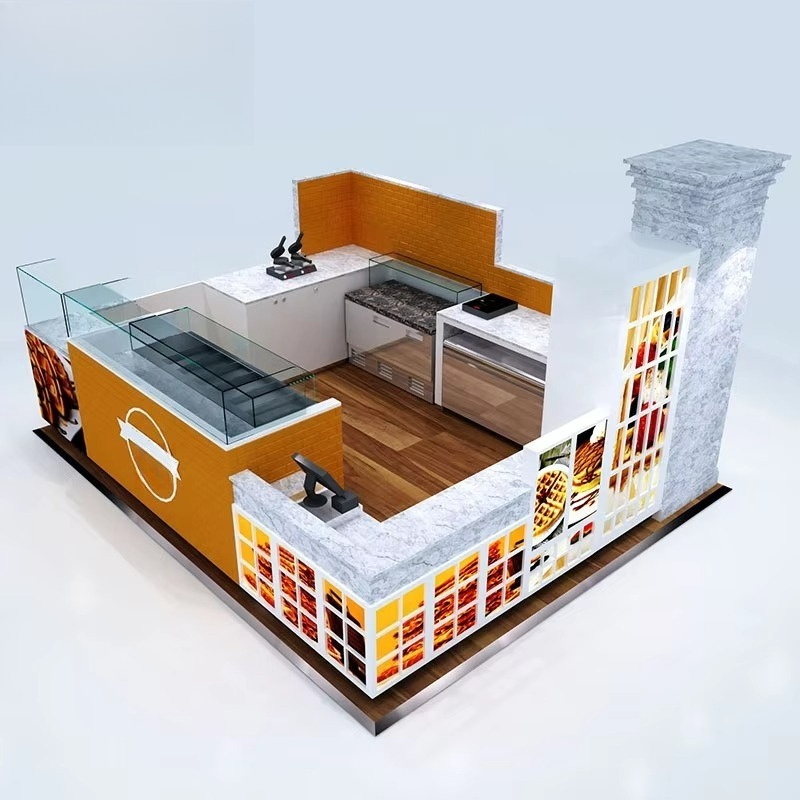 Hot Sale Customized Colorful M - Coffee Tea Kiosk ulasan dan harga