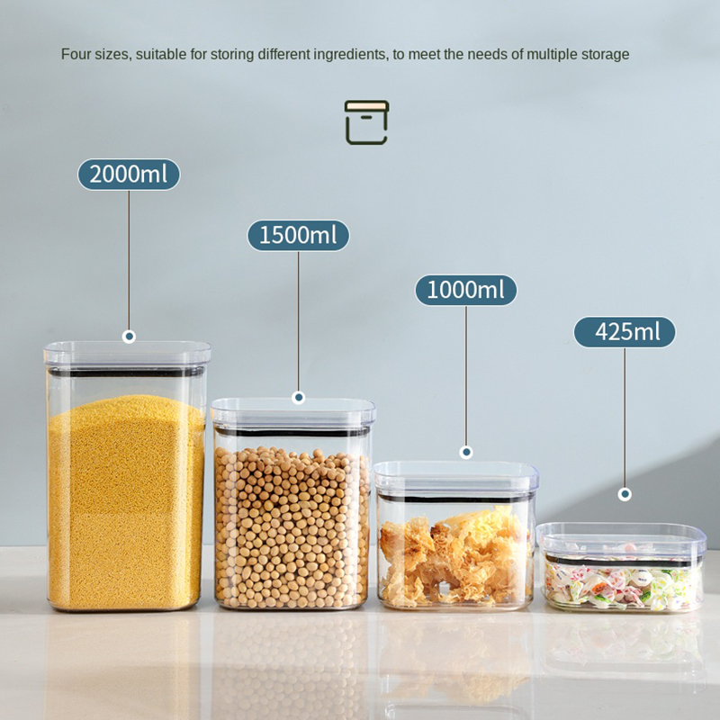 Sealed Jar Kitchen Cabinet Org - Coffee Tea Sugar Canister Set ulasan dan harga