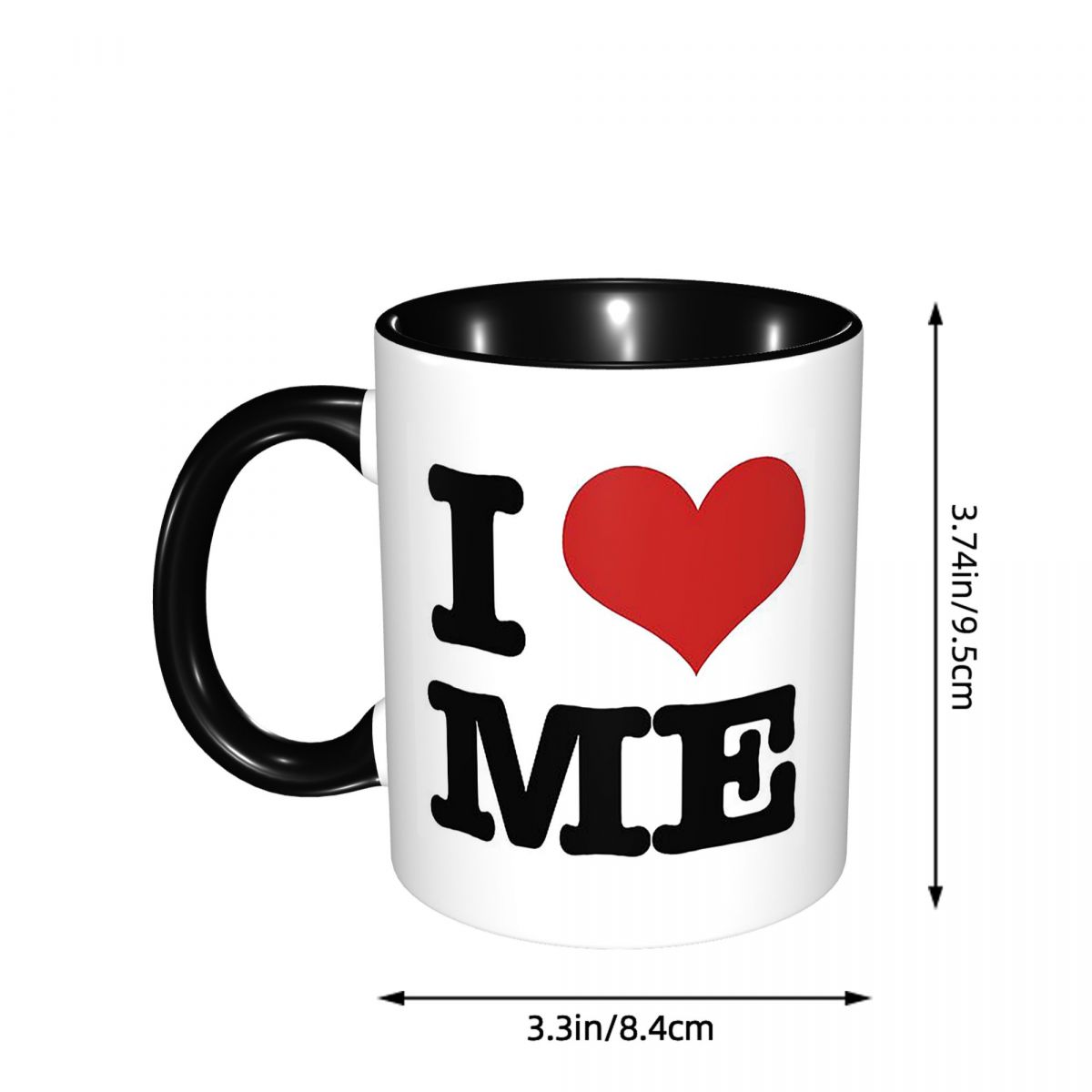 I Love Me Mug Funny Ceramic Co - Coffee Tea You And Me ulasan dan harga