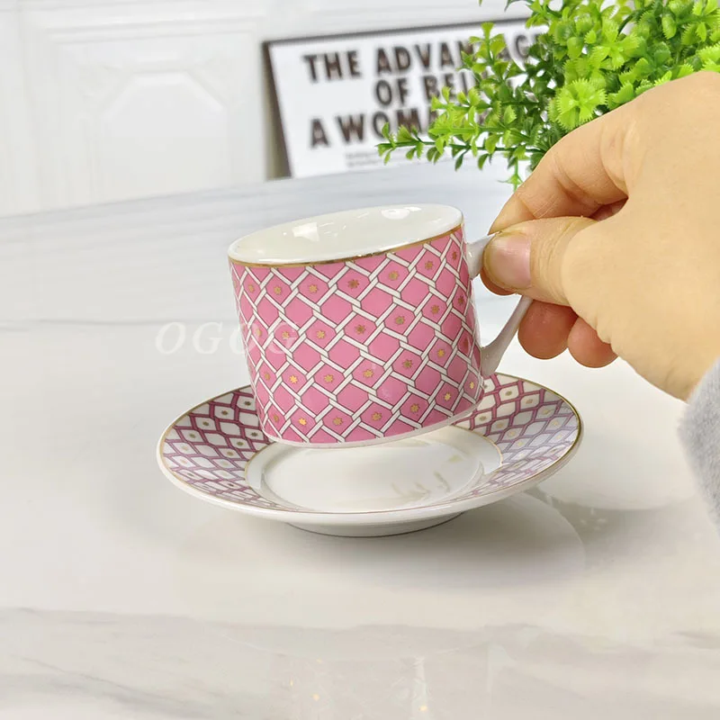 Middle Eastern And European 12 - Espresso Cup Saucer ulasan dan harga