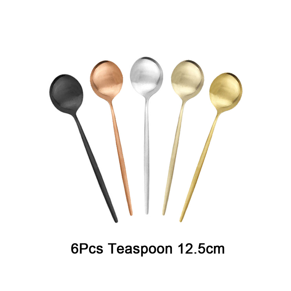 6Pcs Tea Coffee Stir Mini Spoo - Coffee Tea Sugar Canister Set ulasan dan harga