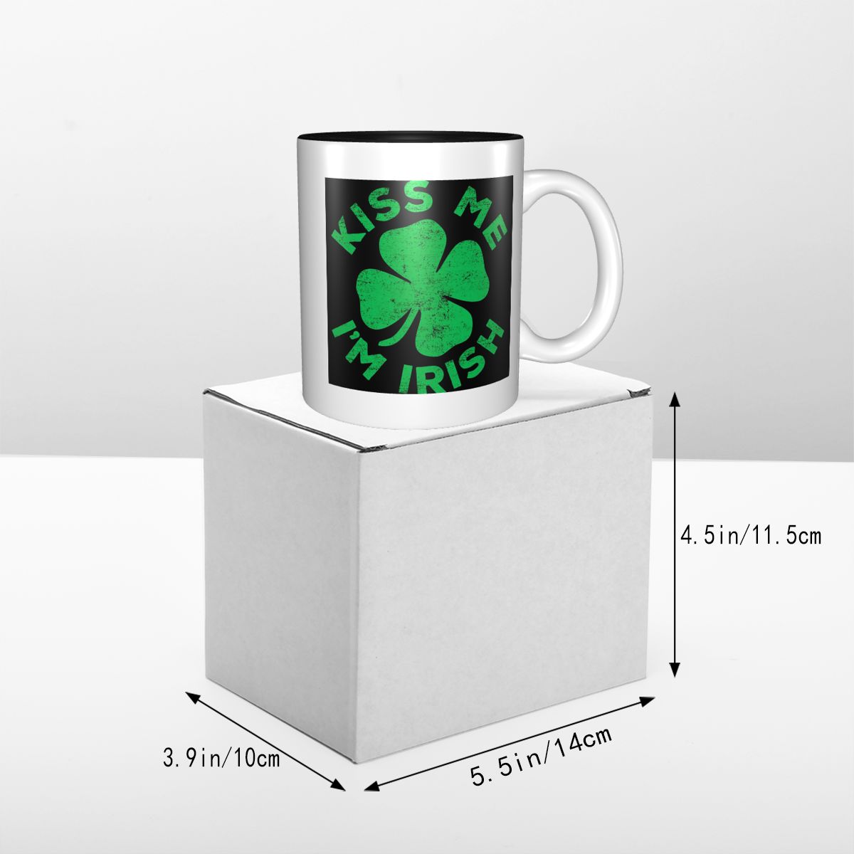 Kiss Me I'm Irish Mug Funny Ce - Coffee Tea You And Me ulasan dan harga