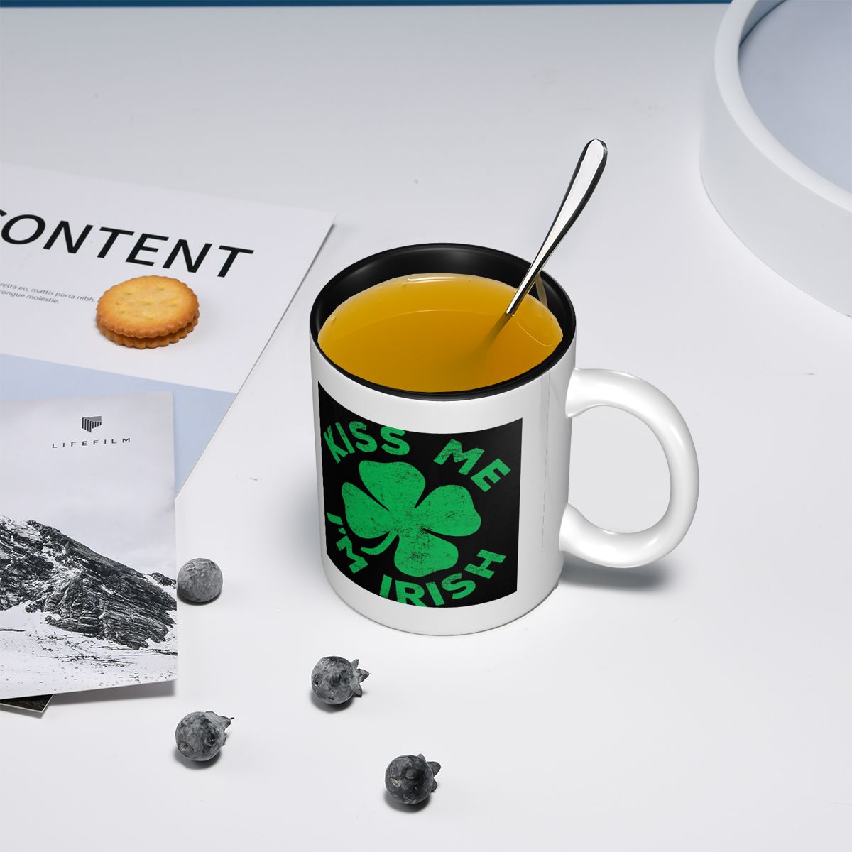 Kiss Me I'm Irish Mug Funny Ce - Coffee Tea You And Me ulasan dan harga