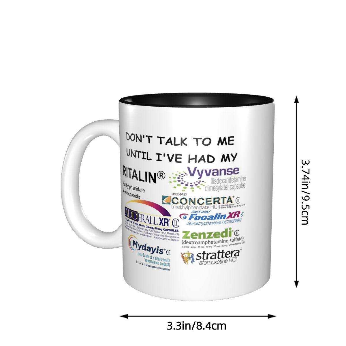 Dont Talk To Me Mug Funny Cera - Coffee Tea You And Me ulasan dan harga
