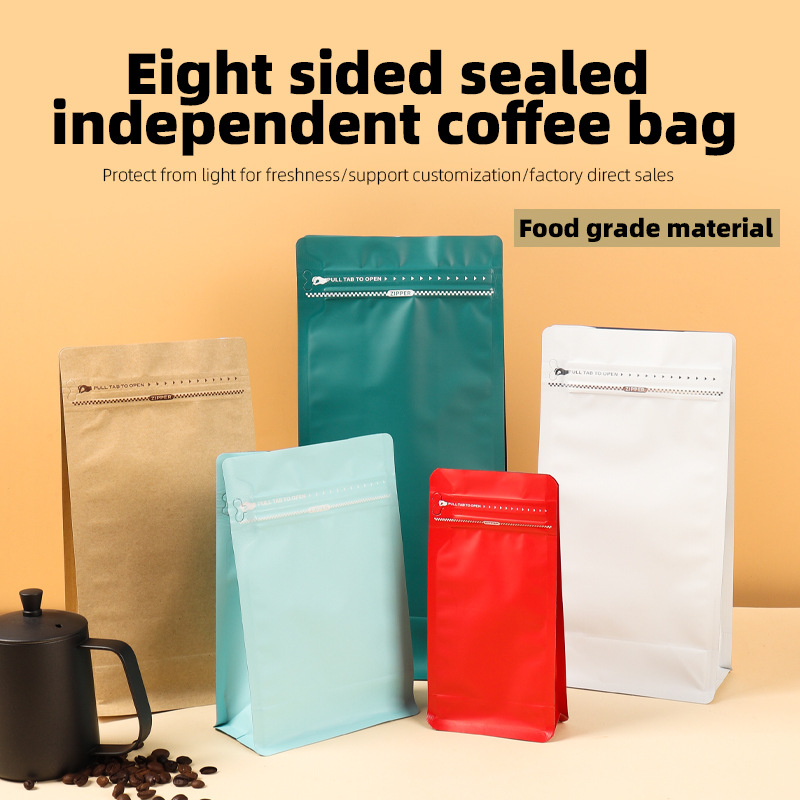 Aluminum Foil Stand-up Pouches - Coffee Tea And Bean ulasan dan harga