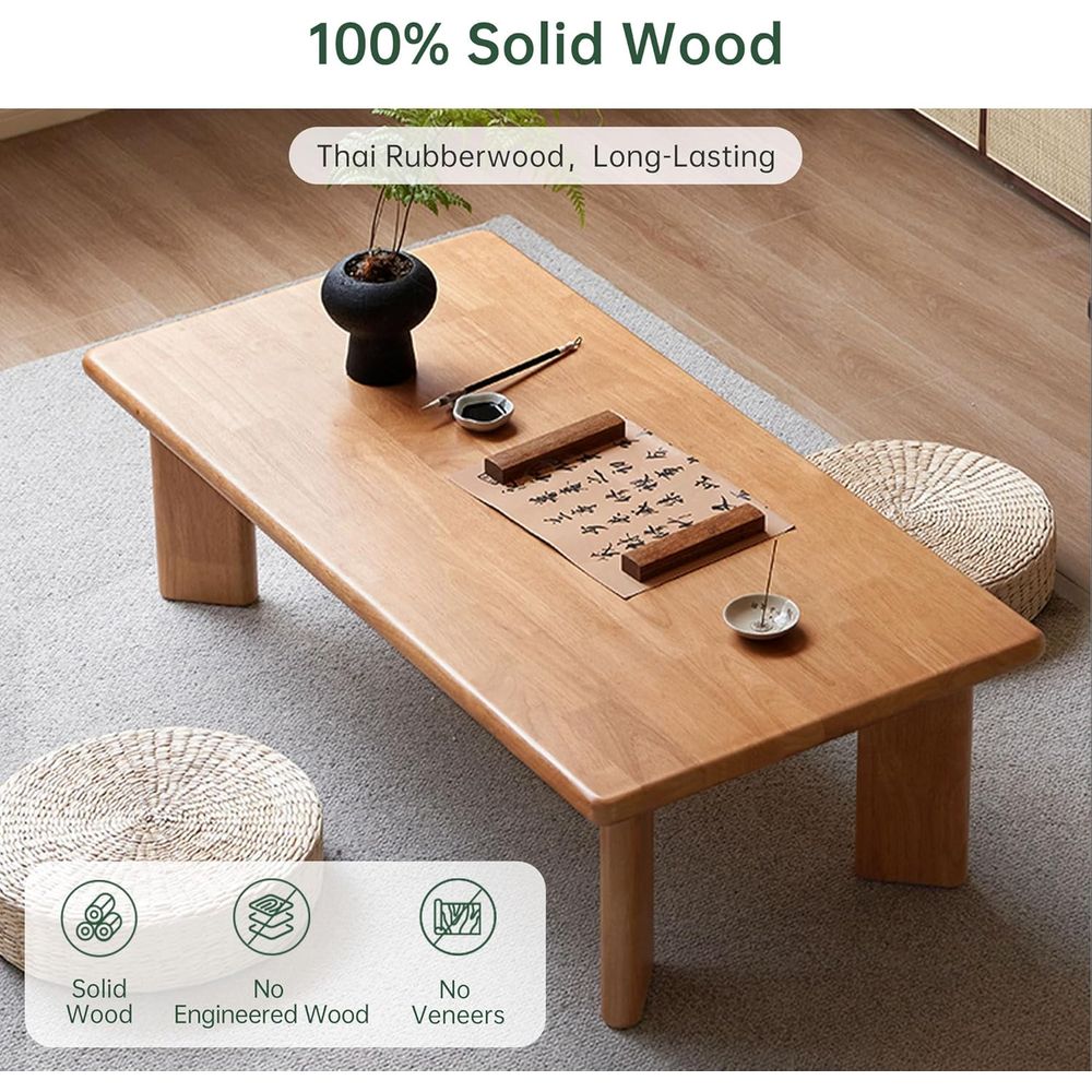 Japanese-Style Solid Wood Tata - Coffee Or Tea Please ulasan dan harga