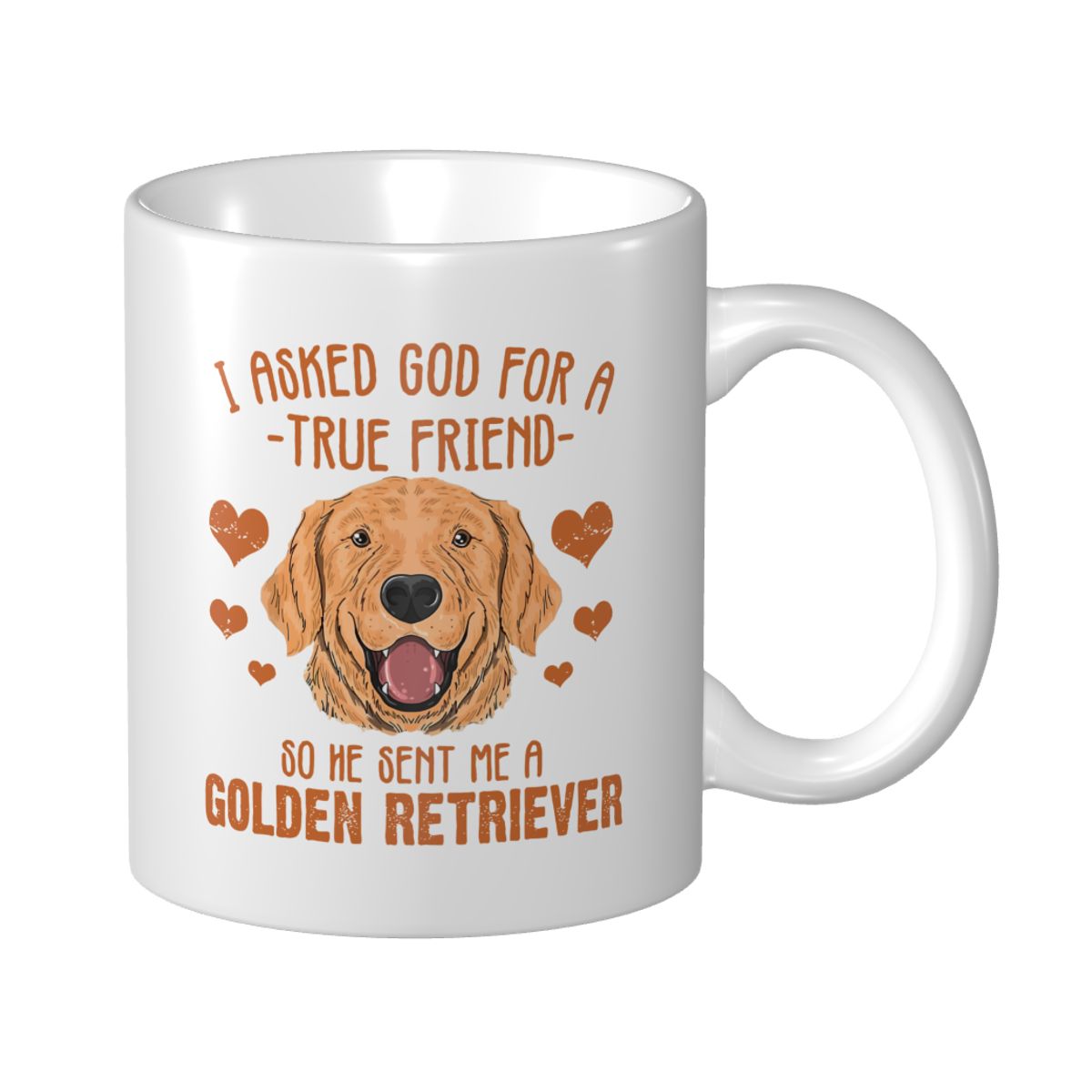 Mark Cup Mug Golden Retriever  - Coffee Tea You And Me ulasan dan harga