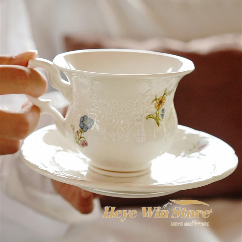 Retro Flower Espresso Cup and  - Espresso Cup Saucer ulasan dan harga