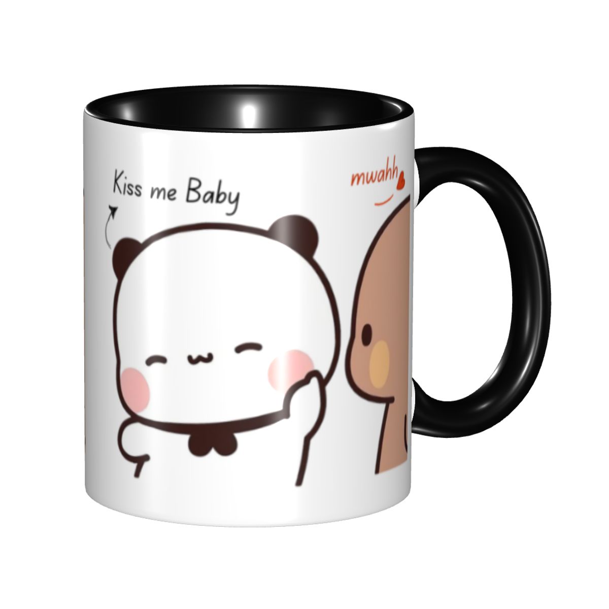 Personalized Kiss Me Baby Mwah - Coffee Tea You And Me ulasan dan harga