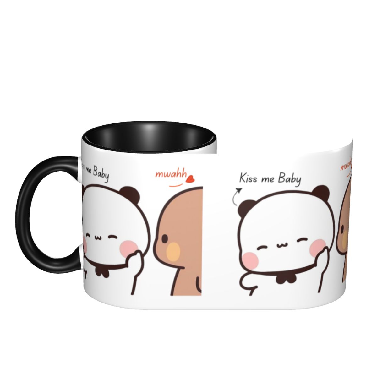 Personalized Kiss Me Baby Mwah - Coffee Tea You And Me ulasan dan harga