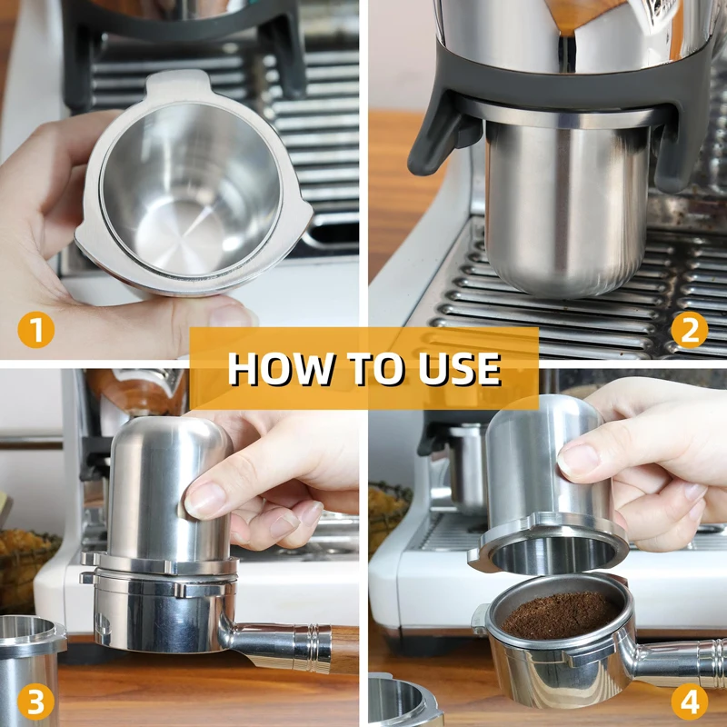 53.3mm Coffee Powder Feeder Co - Breville Espresso Barista Express ulasan dan harga
