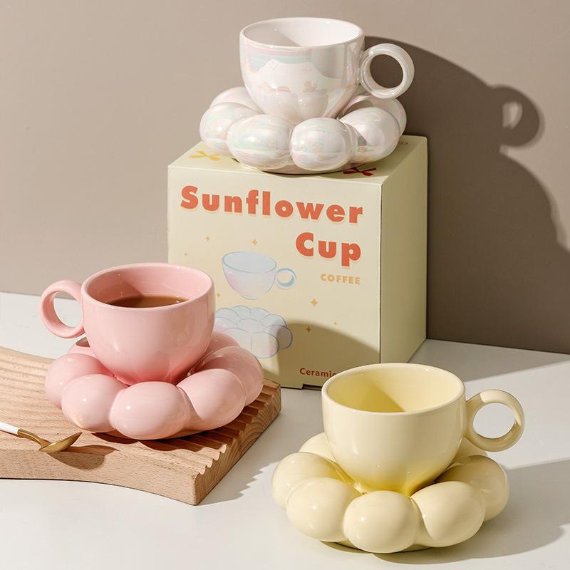 Ceramic Cappuccino Coffee Cup  - Espresso Cup Saucer ulasan dan harga