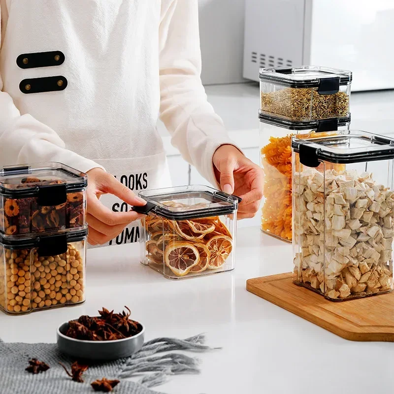 460-1800ml Sets Stackable Kitc - Coffee Tea Sugar Canister Set ulasan dan harga
