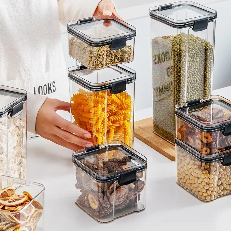 460-1800ml Sets Stackable Kitc - Coffee Tea Sugar Canister Set ulasan dan harga