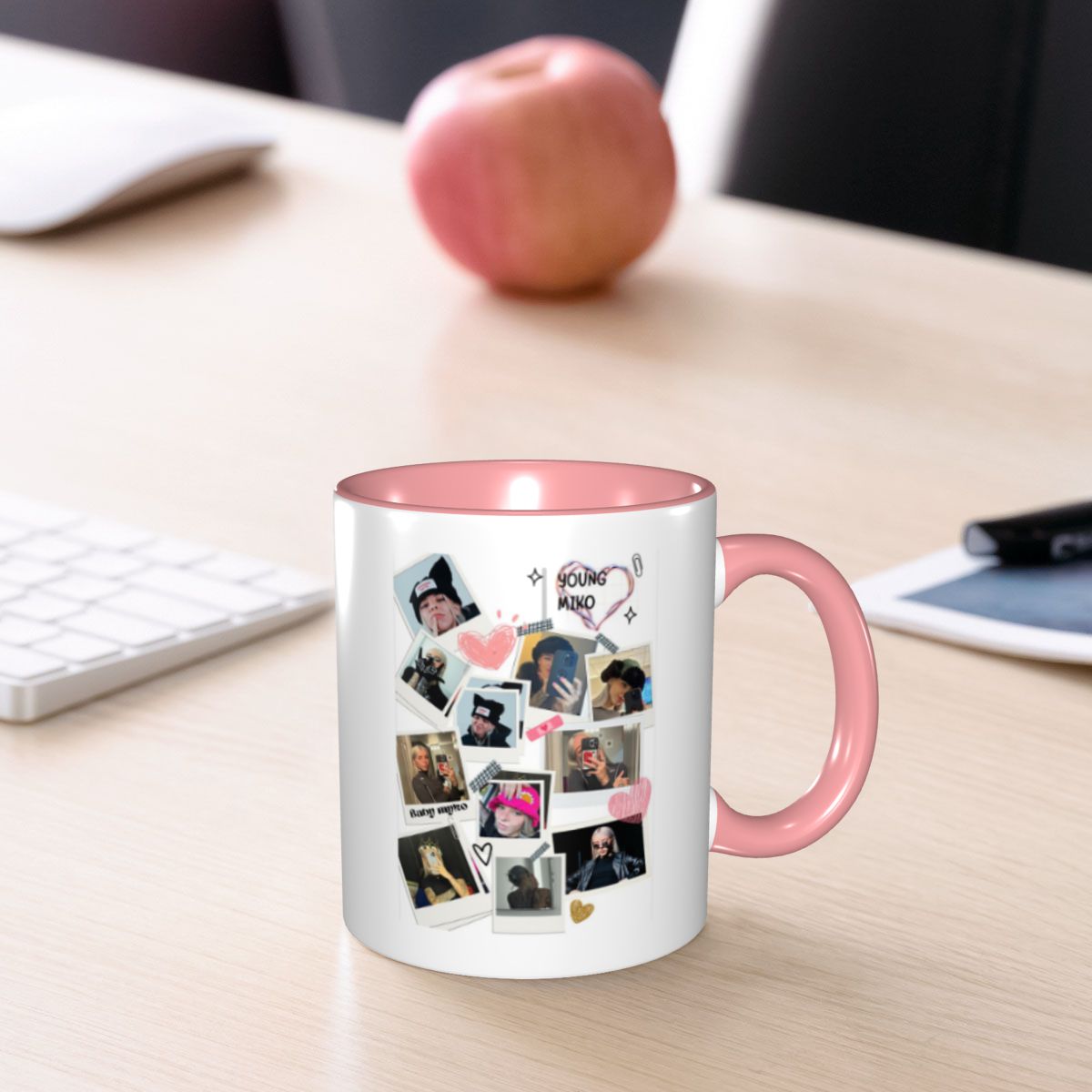 Collage Of Young Miko Mug Funn - Young Tea Coffee ulasan dan harga