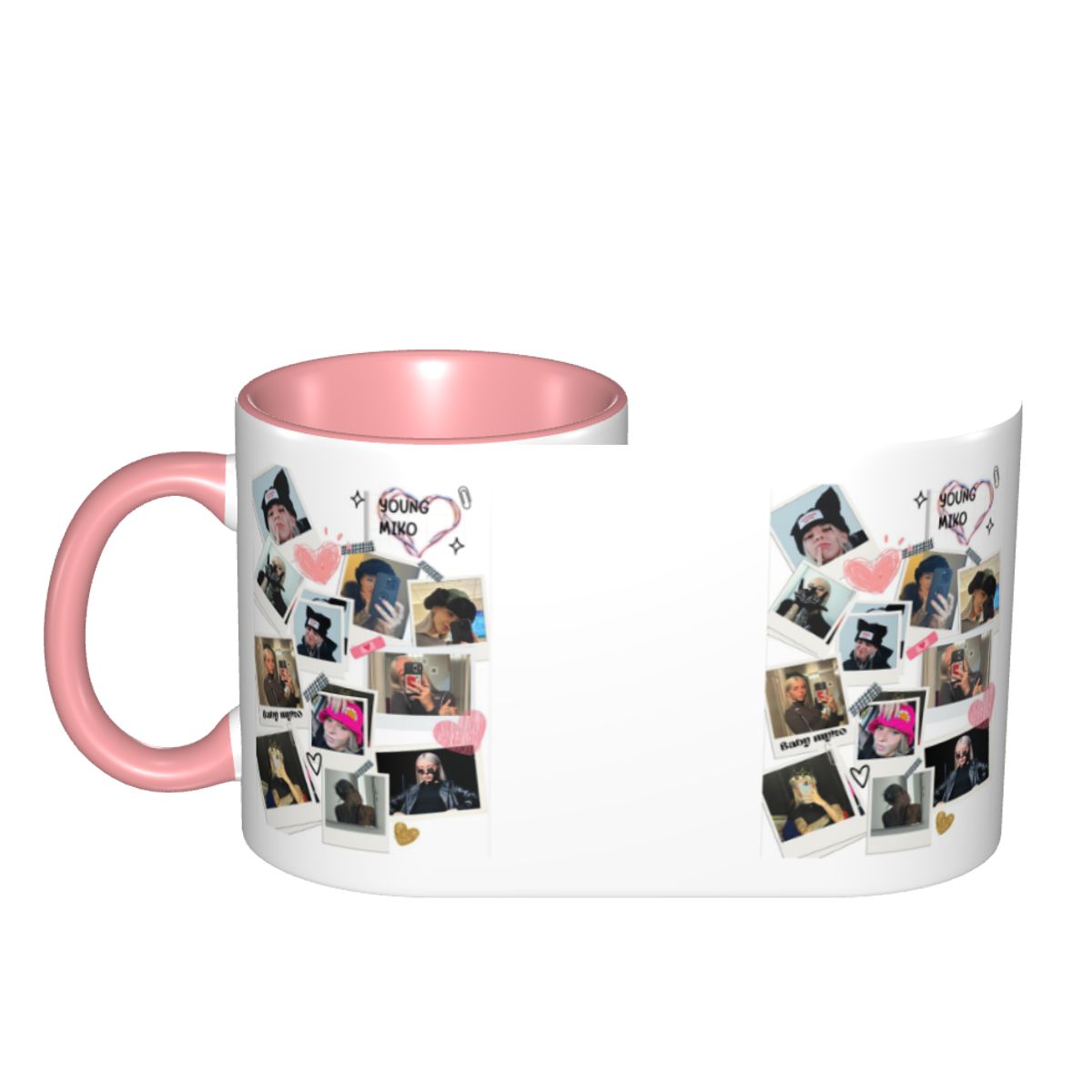 Collage Of Young Miko Mug Funn - Young Tea Coffee ulasan dan harga