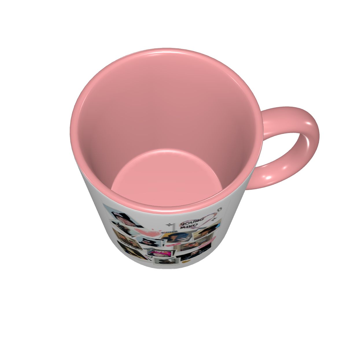 Collage Of Young Miko Mug Funn - Young Tea Coffee ulasan dan harga