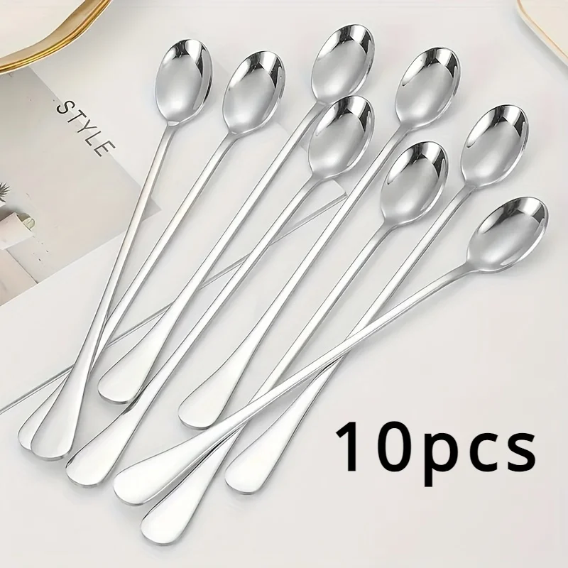 Stainless Steel 1/10pcs Long H - Coffee Tea Sugar Canister Set ulasan dan harga