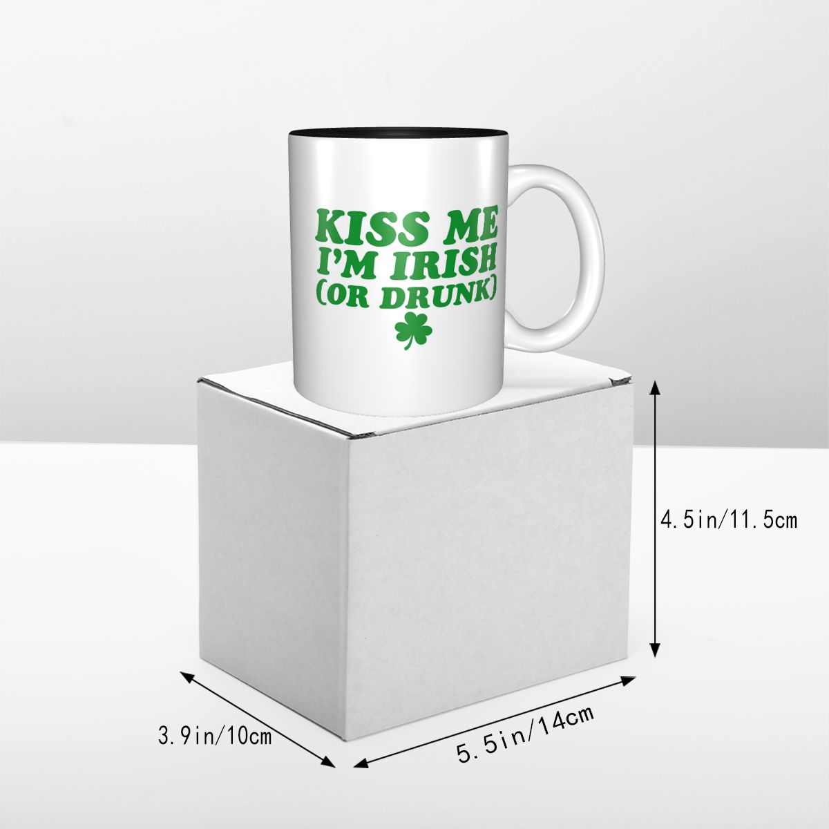 Kiss Me I'm Irish Mug Funny Ce - Coffee Tea You And Me ulasan dan harga