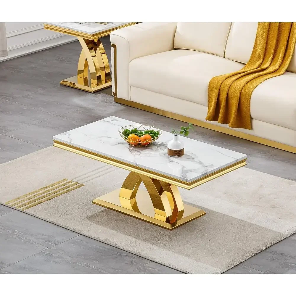 Luxury White Marble Coffee Tab - Coffee Or Tea Please ulasan dan harga