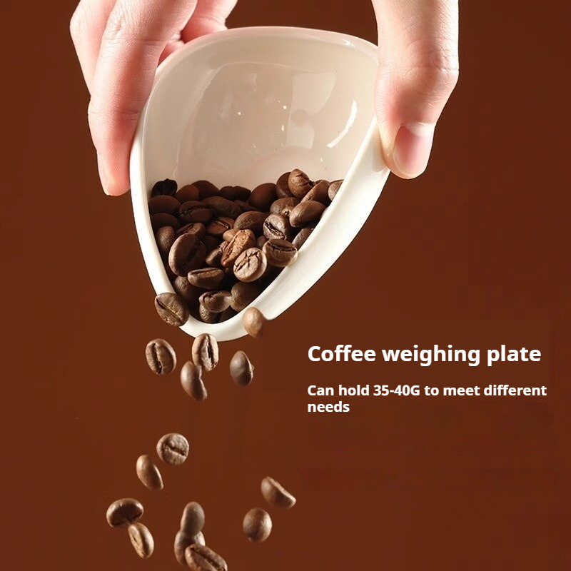 Ceramic Coffee Bean Dosing Tra - Coffee Tea Leaf And Bean ulasan dan harga