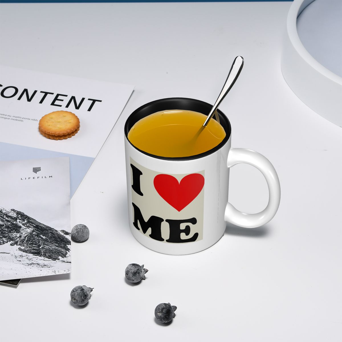 I Love Me Heart Mug Funny Cera - Coffee Tea You And Me ulasan dan harga