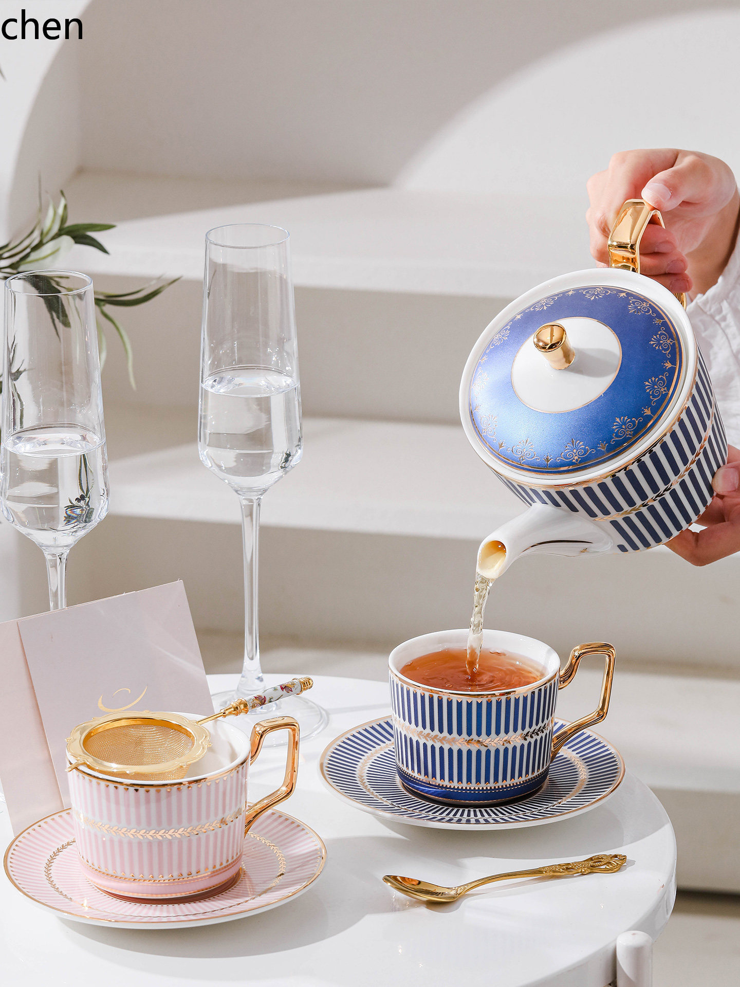 H1 coffee cup and saucer gift  - Coffee Or Tea Please ulasan dan harga