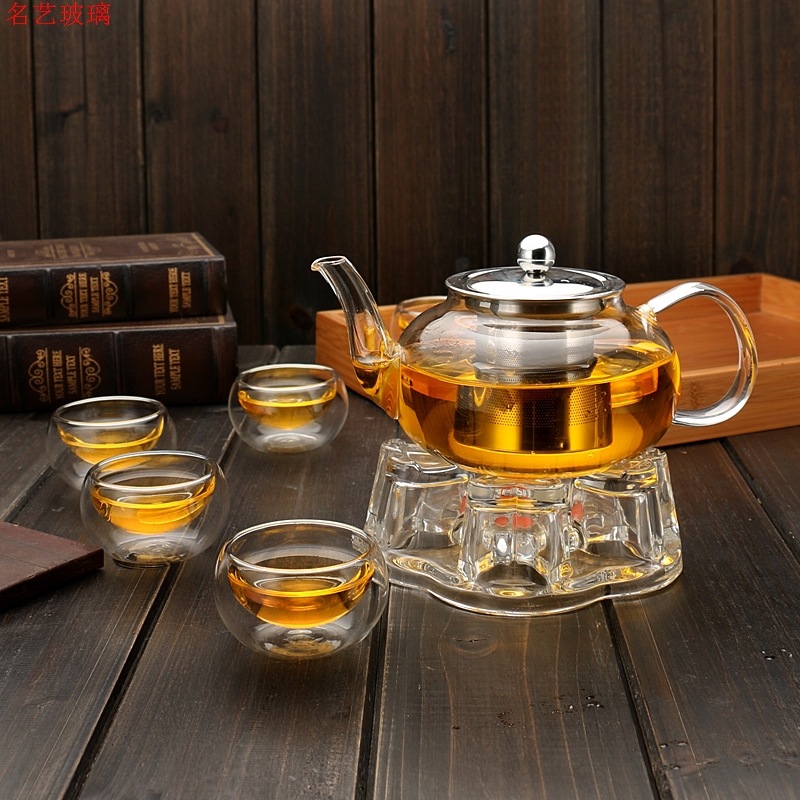600/800ml Heat Resistant Glass - Coffee Tea Sugar Canister Set ulasan dan harga