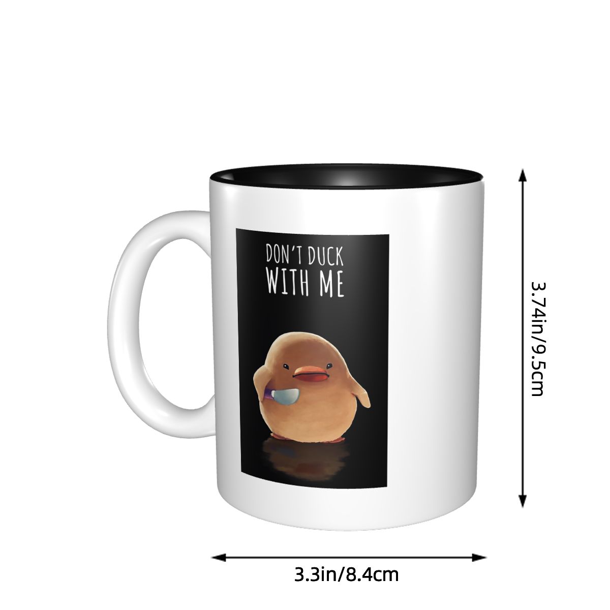 Don't Duck With Me - Meme Mug  - Coffee Tea You And Me ulasan dan harga