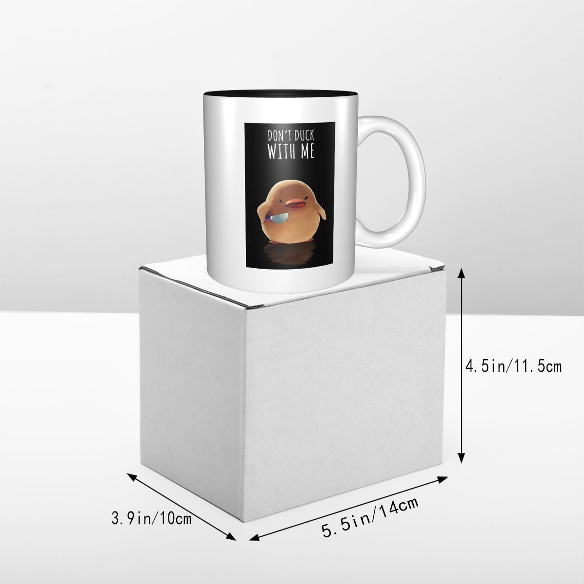 Don't Duck With Me - Meme Mug  - Coffee Tea You And Me ulasan dan harga