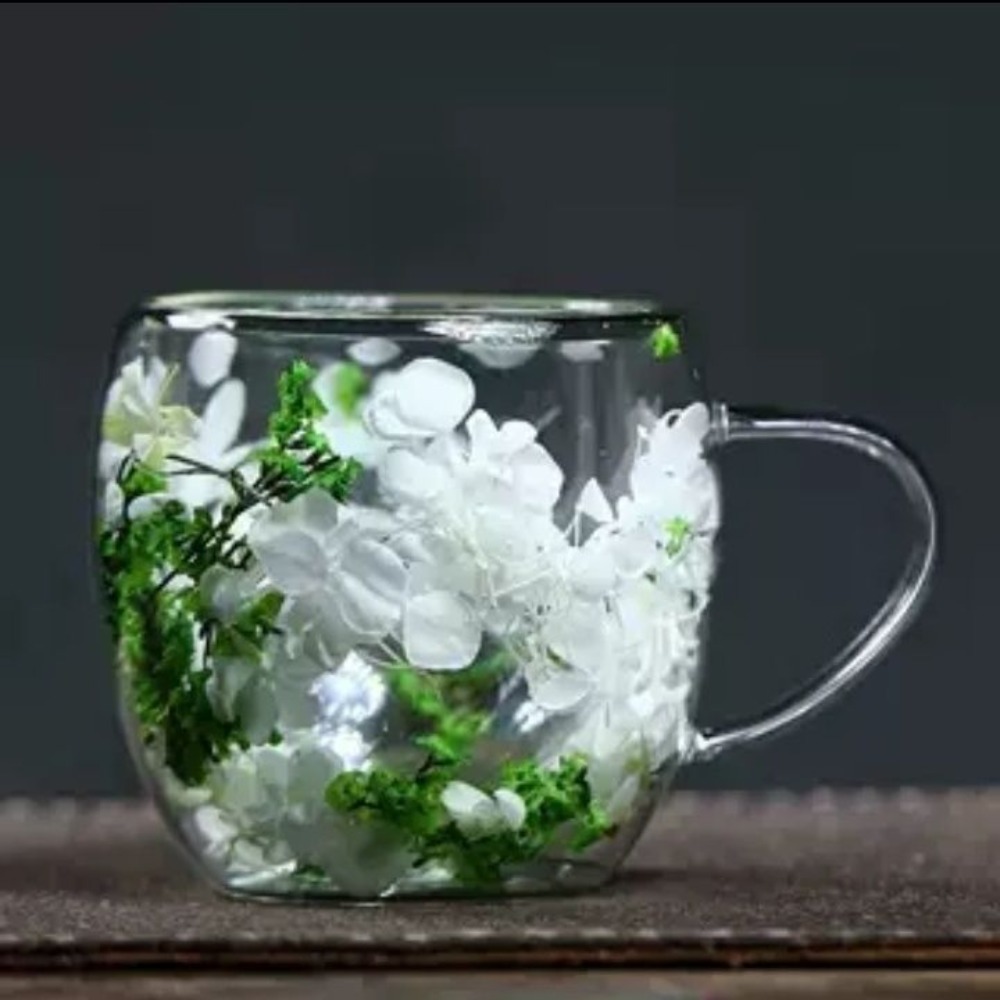 250ml Double-Wall Glass Mug wi - Coffee Or Tea Please ulasan dan harga