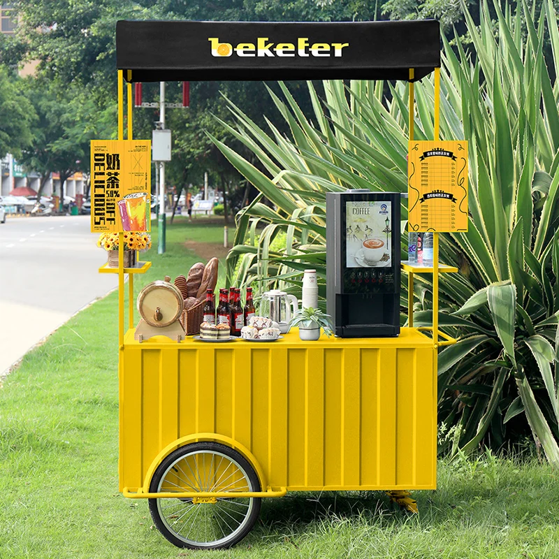 Street Mobile Coffee Bubble Te - Coffee Tea Kiosk ulasan dan harga