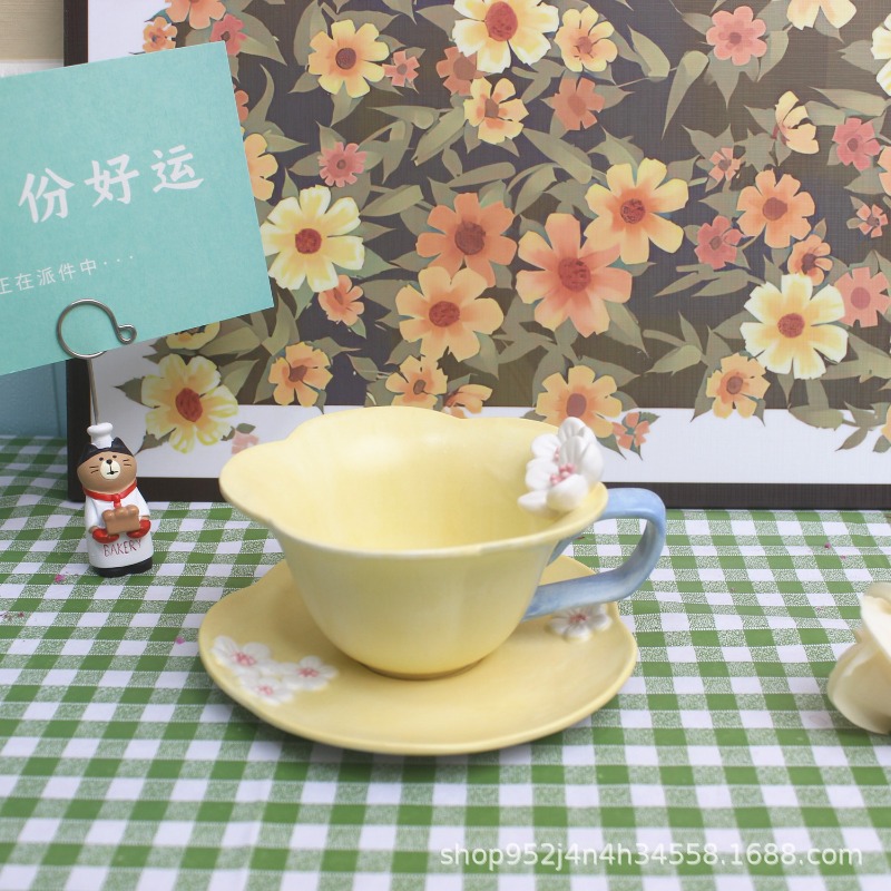 Coffee Cup and Saucer Set Simp - Espresso Cup Saucer ulasan dan harga