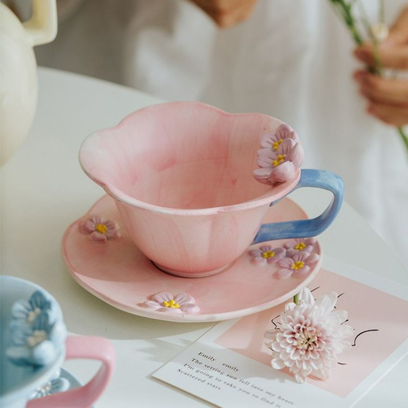 Coffee Cup and Saucer Set Simp - Espresso Cup Saucer ulasan dan harga