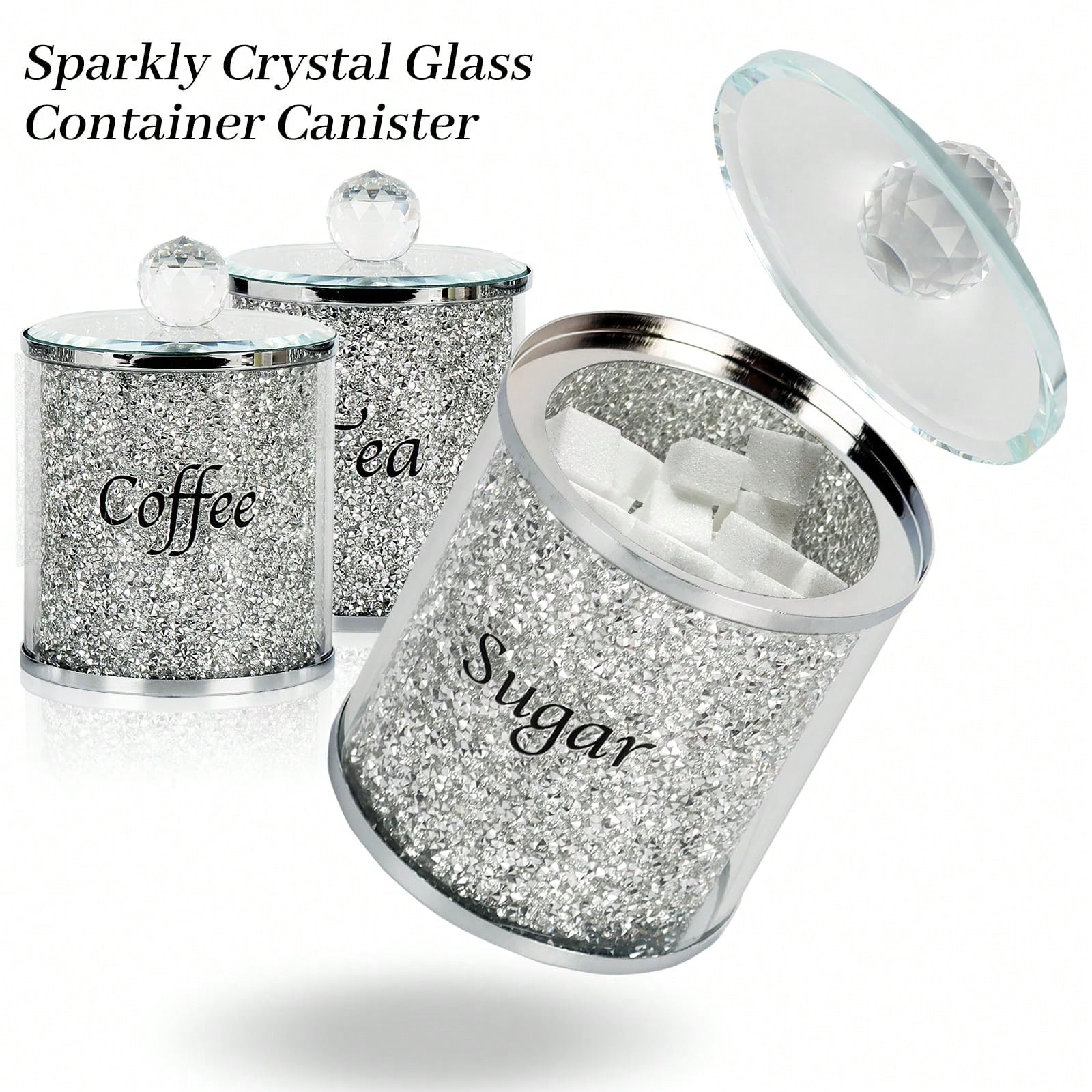 Coffee Sugar Tea Canister Set  - Coffee Tea Sugar Canister Set ulasan dan harga