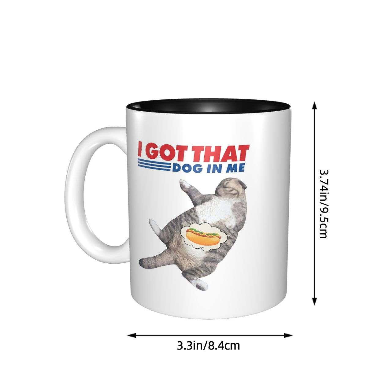I Got That Dog In Me Mug Funny - Coffee Tea You And Me ulasan dan harga