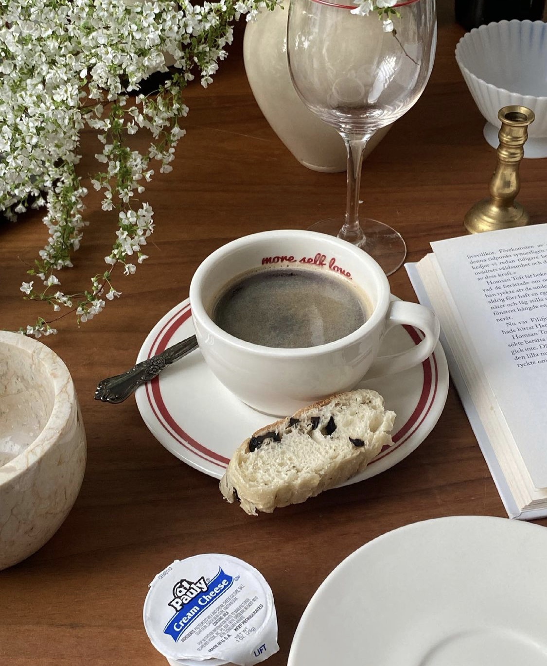 Korea Letters Coffee Cup Sauce - Espresso Cup Saucer ulasan dan harga
