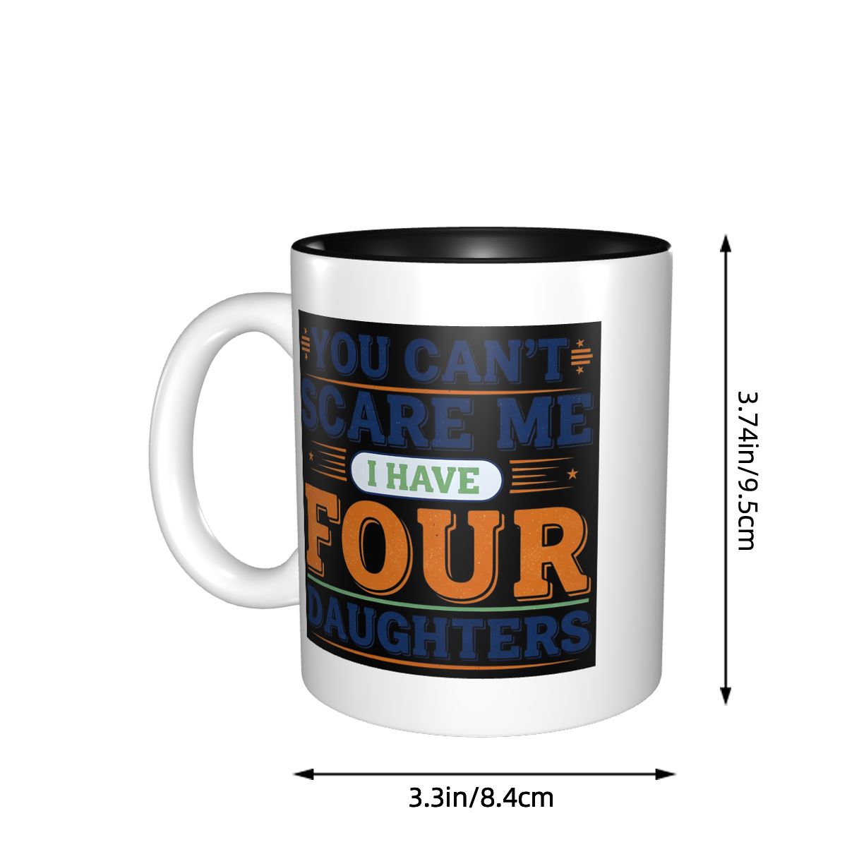 You Can't Scare Me I Have Four - Coffee Tea You And Me ulasan dan harga