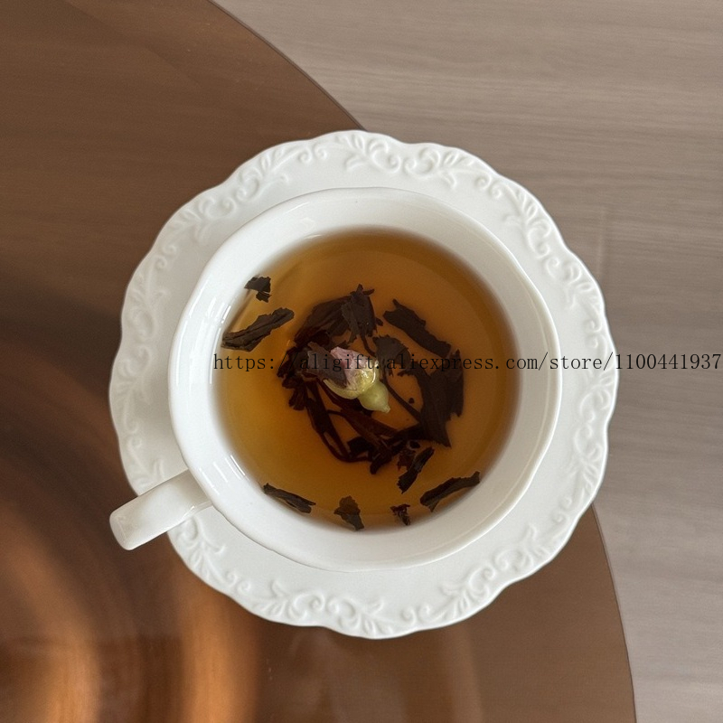 French Light Luxury Embossed F - Espresso Cup Saucer ulasan dan harga