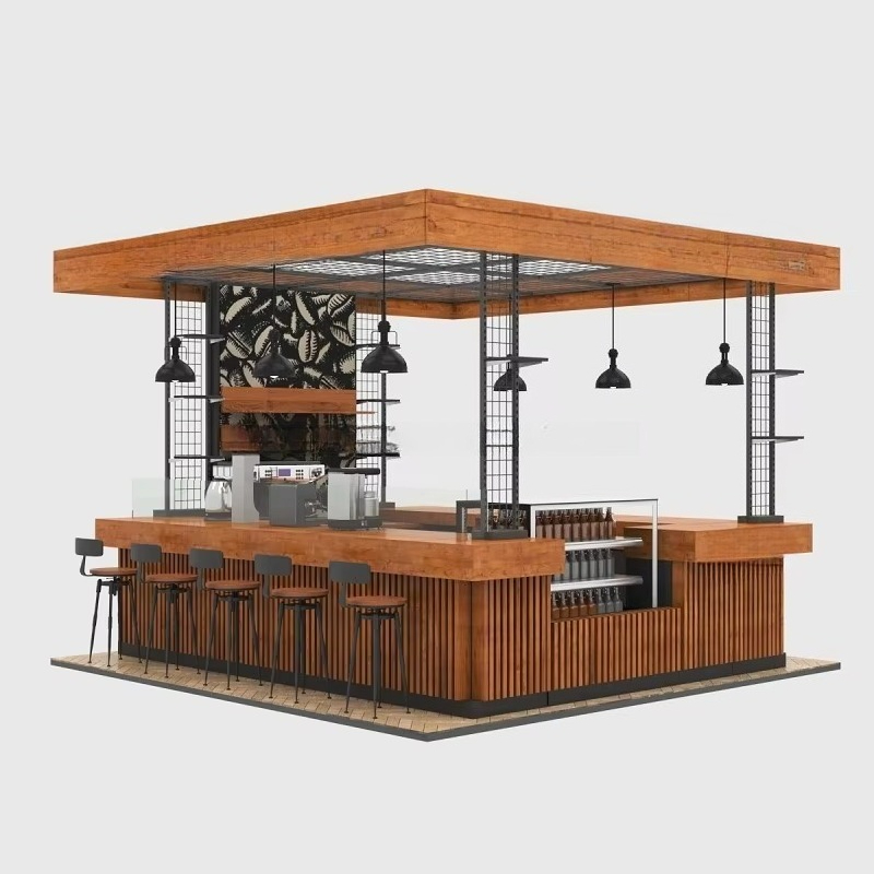 Hot Sale FL Customized Bespoke - Coffee Tea Kiosk ulasan dan harga