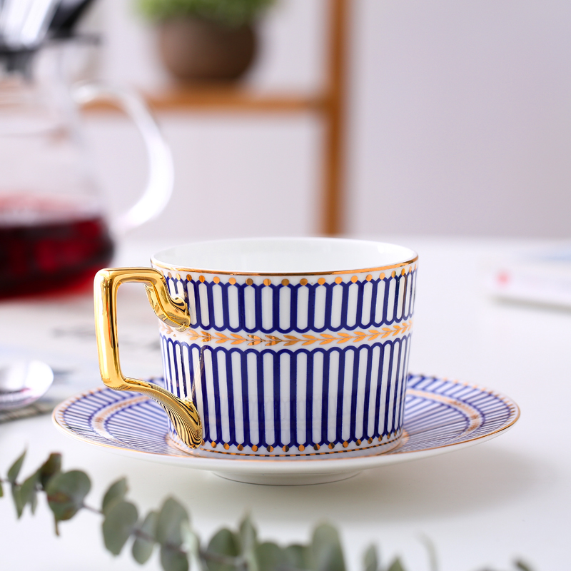 Luxury Bone China Coffee Cup S - Espresso Cup Saucer ulasan dan harga
