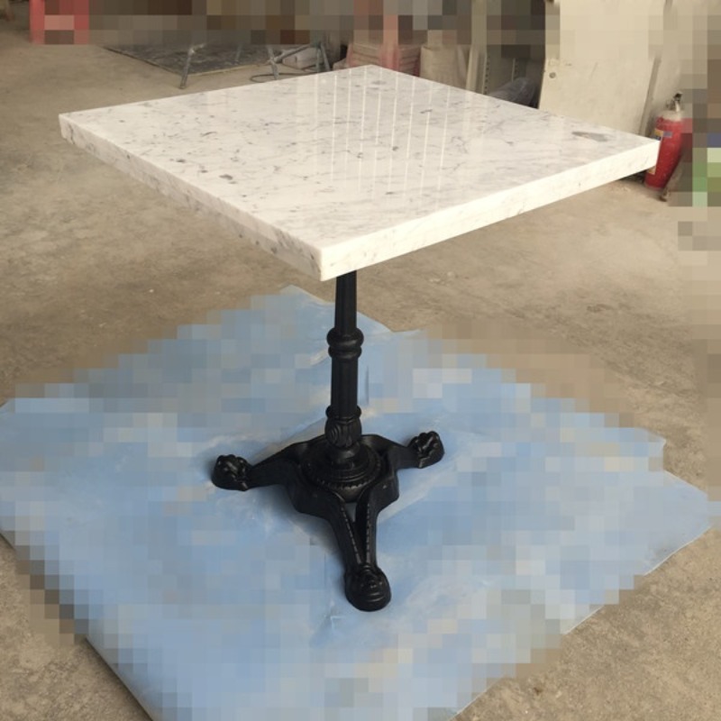 Round or square marble top met - Coffee Or Tea Please ulasan dan harga